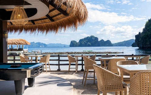 Beach Dinner at Miniloc Island Resort